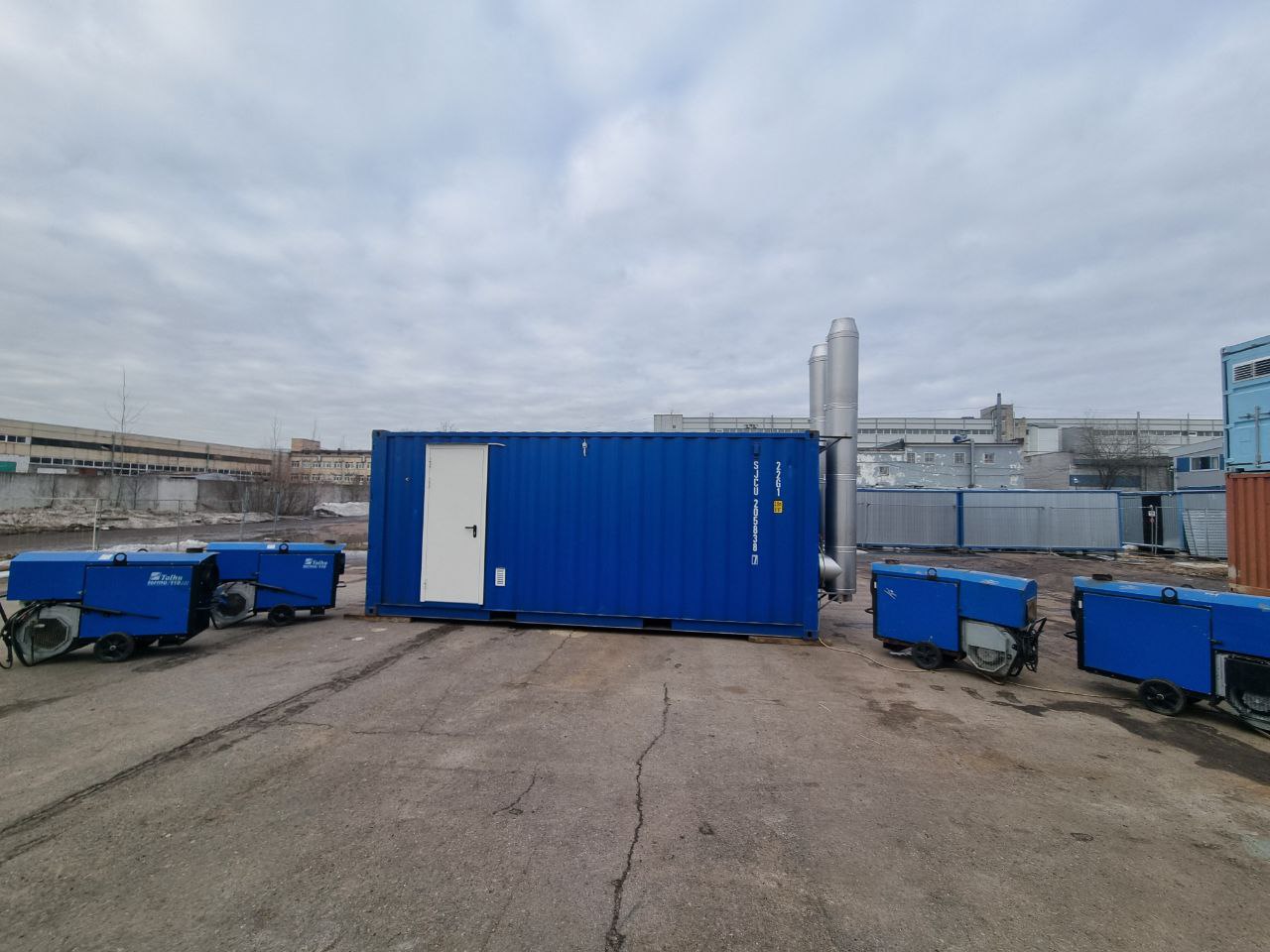 Тепловые пушки в аренду Talhu Termo 110